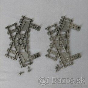 Lego vlak - výhybky - 2