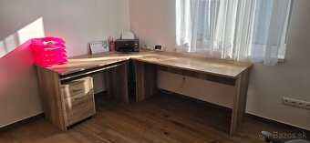 Rohový písací stôl - 2