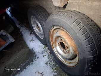 Škoda 1203 kolesa 2 kusy - 2