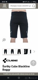 Kraťasy, šortky CUBE MTB-Blackline Baggy - MTB Shorts L - 2