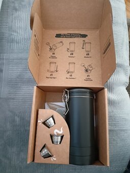 CAPS ME - sada plniteľných kapsúl pre Nespresso Or - 2