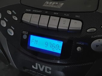 Prenosné rádio JVC Boombox na 230v sieť aj Baterky - 2