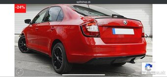 Difúzor ,spojler predného nárazníka Škoda Rapid - 2