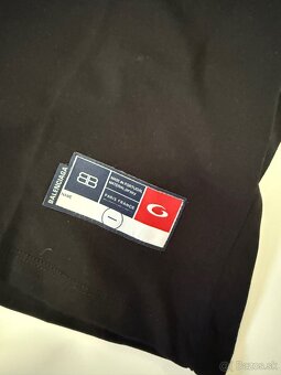 Balenciaga, čierne tričko L - 2