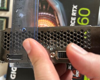 Predám grafiku NVIDIA GTX 1660 Super Compact - 2