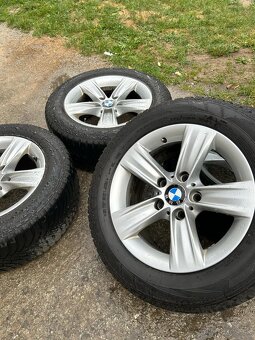 Originál BMW disky 225/55 R16 s pneu. Faken - 2