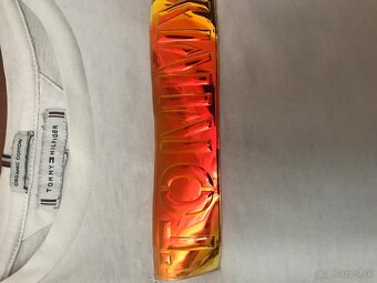 TOMMY HILFIGER originál holografik damske tricko S - 2