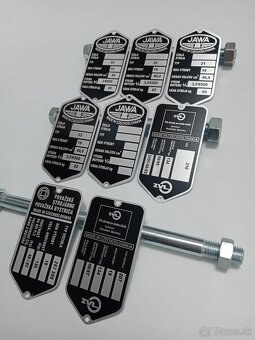 ŠTÍTOK NA RÁM,KOSTRU JAWA PIONIER/ BABETTA 207,210 SIMSON - 2