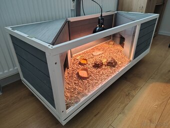 Predám terárium pre suchozemské zvieratká 120x50x40 - 2