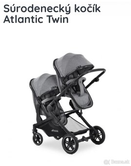Súrodenecký kočík Atlantic Twin - 2