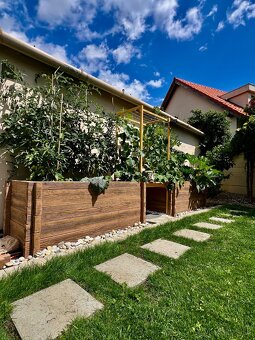 Betónový vyvýšený záhon - 2