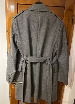 ZARA pánsky kabát šedý - XL - 85 EUR - 2