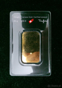 Investičné zlato 20g - 2