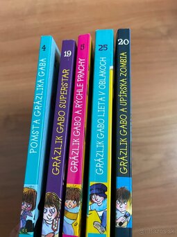 5ks kníh Grázlik Gabo - 2