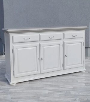 Komoda bielo – siva. - 2