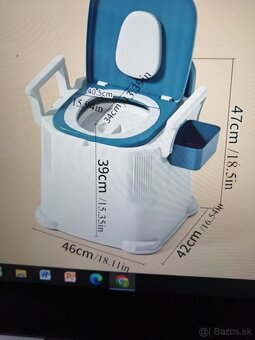 Prenosný vonkajší toaletný box - 2