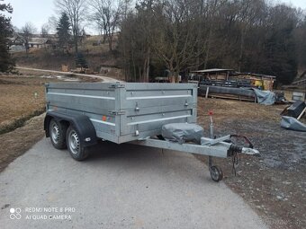Predám privesný dvojnápravový vozík - 2