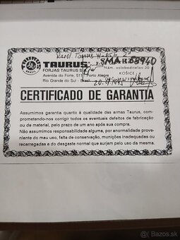 Predám revolver Taurus 2 palec - 2