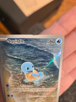 Predám Pokémon Squirtle (MEW 170) - 2