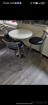 Predám stolík a k tomu 3 stoličky - 2