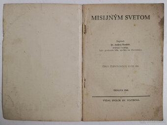 Misijným svetom 1940 - 2