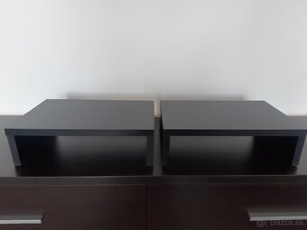 Podstavec pod monitor 10 cm, čierny - 2