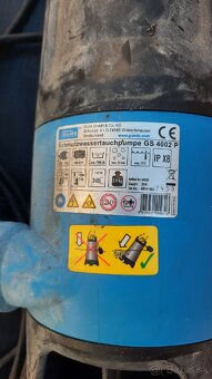 💧 Kalové ponorné čerpadlo Güde GS 4002 P – málo používané - 2