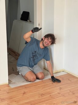 Laminátové parkety – 25 m² - 2