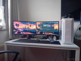 predám herný pc setup - 2