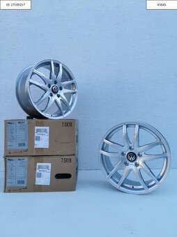Proline 7,5x18 ET45 5X120 Silber Vw T5,T6 1238 - 2