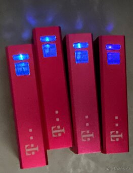 4x TELEKOM Power Bank kapacita 2600 mA - 2