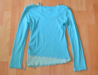 5x dievcenske tricka, vel. 146-164, rozne ceny - 2