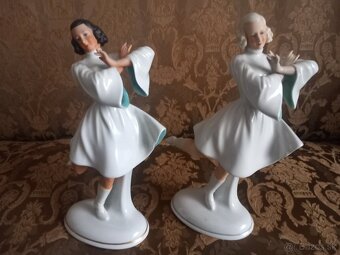 Porcelánové tanečnice Schaubach Kunst - 2