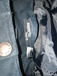 Dievčenská čierna Pepperts,  zimná bunda. - 2