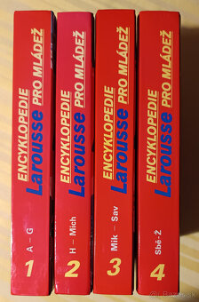 Predam Encyklopedie Larousse pro mladez 1.-4. - 2
