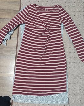 Tehotenské šaty S/M + pančušky - 2