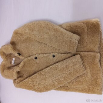 Chlpatý kabátik H&M č.146 - 2