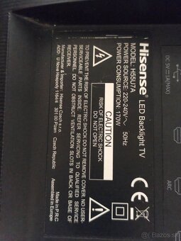 Predám Smart LED TV Hisense - 2