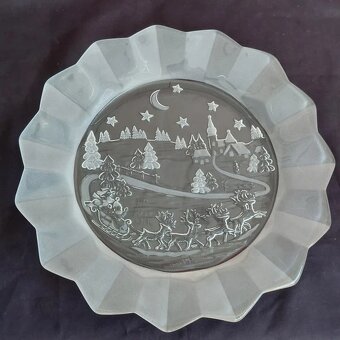 Predám vianočný tanier Walther Glas - 2