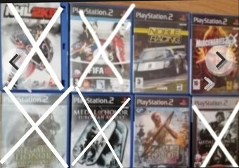 PS2 hry s manuálom - 2