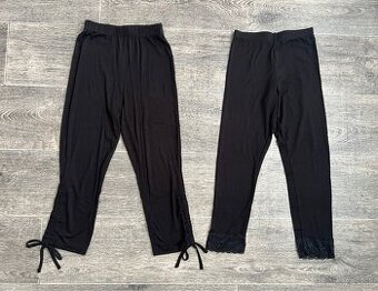 3/4 čierne legíny - 2