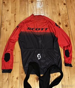 Pánsky cyklistický dres s dlhým rukávom a nohavice SCOTT - 2