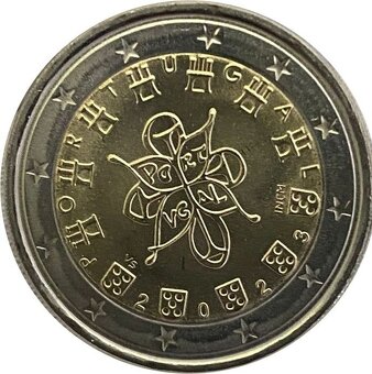 2 euro rolka Portugalsko 2023 - 2