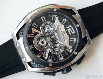 NAVIFORCE NF8063 Chronograf - pánske športové hodinky - 2