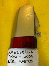 Opel Meriva 2003-2010 spätne zrkadloOpel Combo 2003-2010 - 2