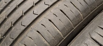 Predám 4ks jazdené letné 205/55r16-91V Continental 2+2modely - 2