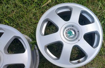Alu kola Škoda 5x100 R15 - 2