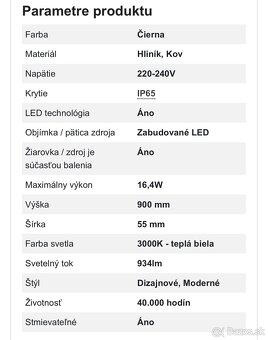 exteriérové svietidlo Astro bayville 900 - 2