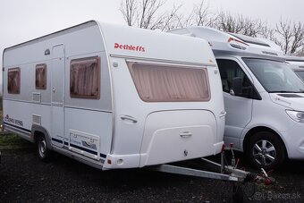 Obytný príves Dethleffs 510TK r.2001+predstan - 2