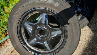 Plechové disky flexwheel s pneu Michelin alpin6 zimné - 2